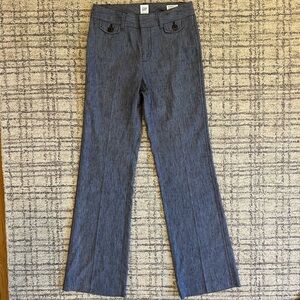 GAP High rise baby boot pants. Size 00.